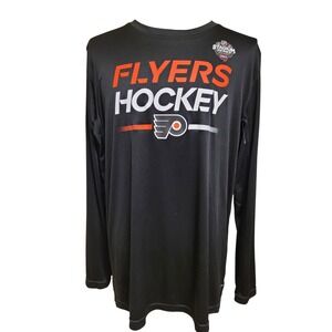 FLYERS Fanatics NHL New Jersey 2024 NWT Stadium Series Long Sleeve T Sz XL Black
